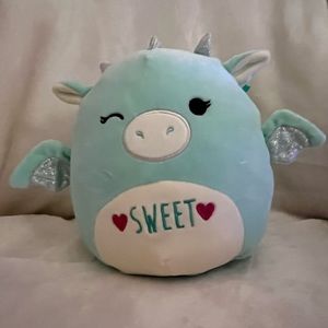 Squishmallow 8” Valentines Dragon